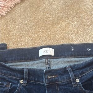 LOFT Blue Classic Denim Jeans
